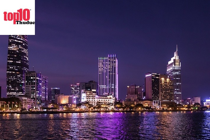 Hình ảnh Sài Gòn về đêm