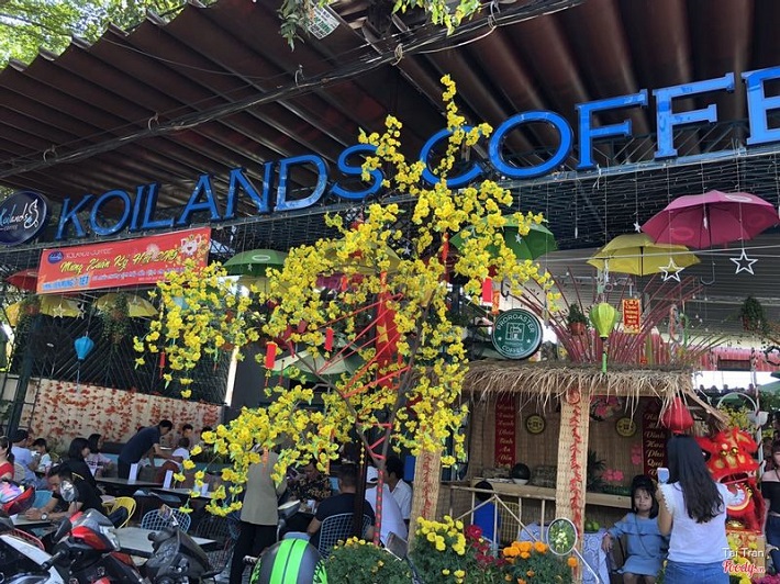 Cafe cá Koi Thủ Đức - Koi Lands Coffee