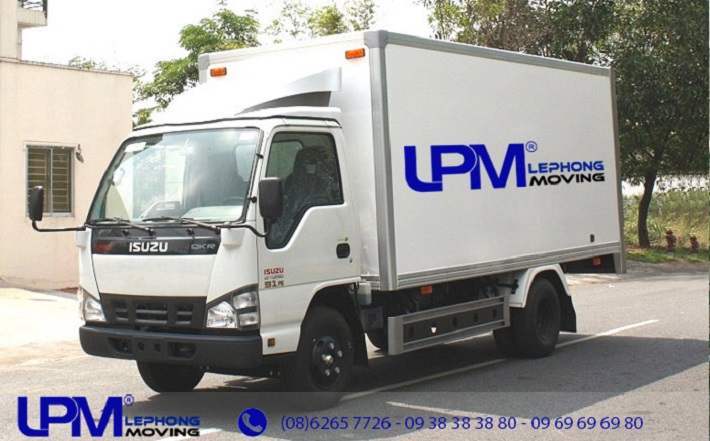 Cho thuê xe tải chở hàng - Lê Phong Moving