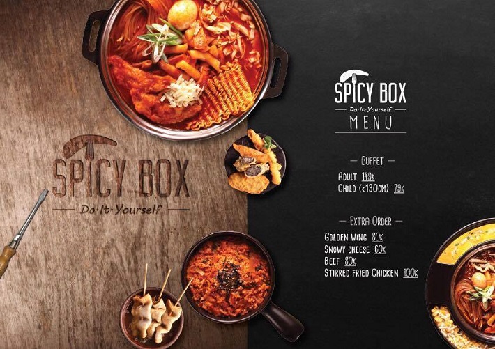 Quán ăn Hàn Quốc ở Thủ Đức - Spicy Box