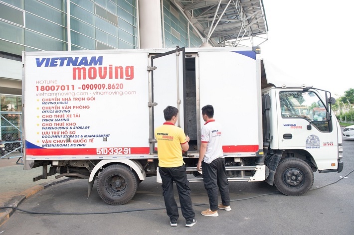 Cho thuê xe tải chở hàng - Công Ty Vietnam Moving
