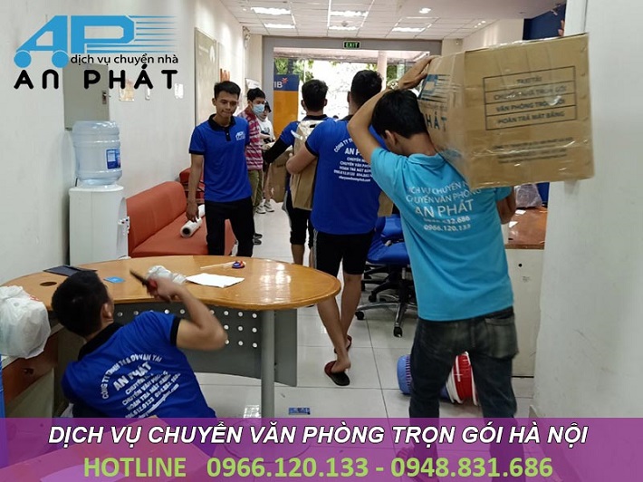 Chuyển văn phòng trọn gói tại Hà Nội An Phát