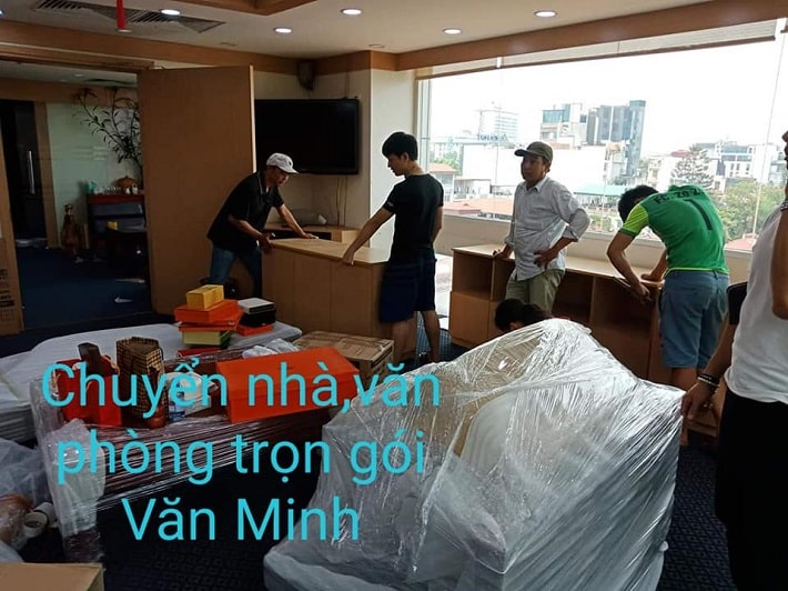 Chuyển văn phòng trọn gói tại Hà Nội Văn Minh 