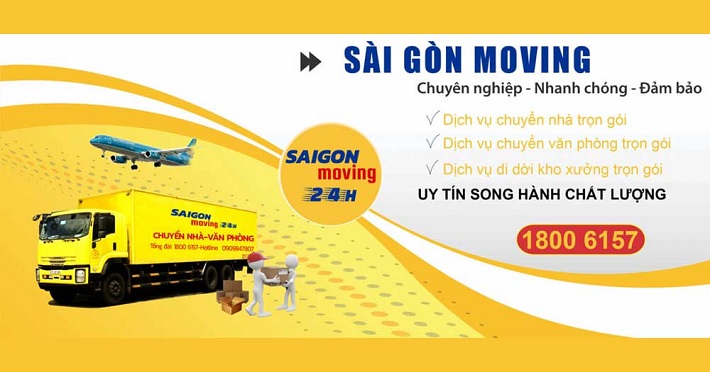 Dịch vụ chuyển nhà Bình Chánh - Sài Gòn Moving 24h