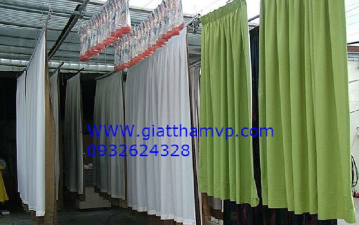 Dịch vụ giặt rèm cửa Quận 7 - Vệ sinh Lộc Phát | giatthamvp.com