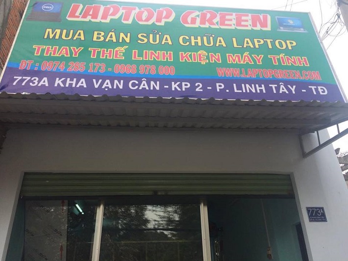 Laptop Green