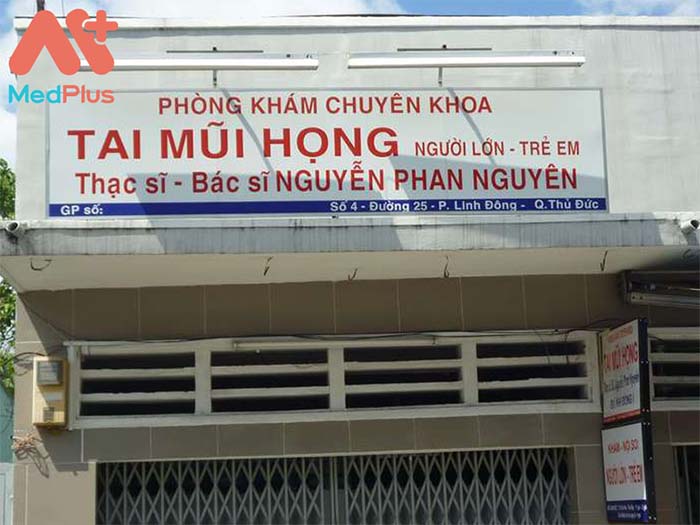 Phòng khám tai mũi họng Thủ Đức - ThS.BS Nguyễn Phan Nguyên