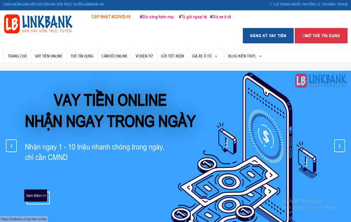 Công ty tài chính - Công ty TNHH Linkbank Việt Nam