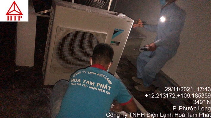 Dịch vụ vệ sinh máy lạnh tại Nha Trang Hòa Tâm Phát