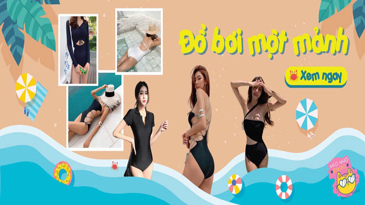 Shop bán đồ bơi đẹp TPHCM - MèoNhỏ bikini