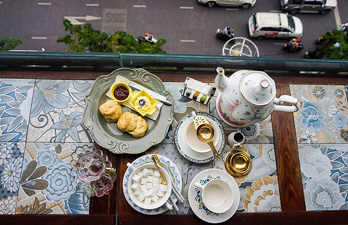 Partea English Tearoom - Các quán trà ngon ở Sài Gòn | Image: Partea English Tearoom 