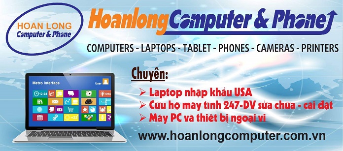 Cửa hàng laptop uy tín TPHCM Hoàn Long Computer