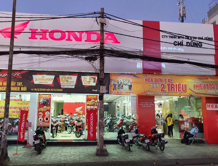 Cửa hàng xe máy TPHCM Honda Chí Dũng
