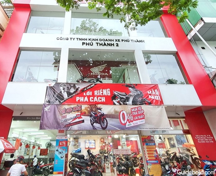 Cửa hàng xe máy TPHCM Honda Phú Thành