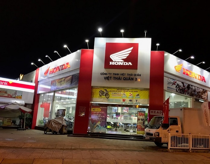 Cửa hàng xe máy TPHCM Honda Việt Thái Quân