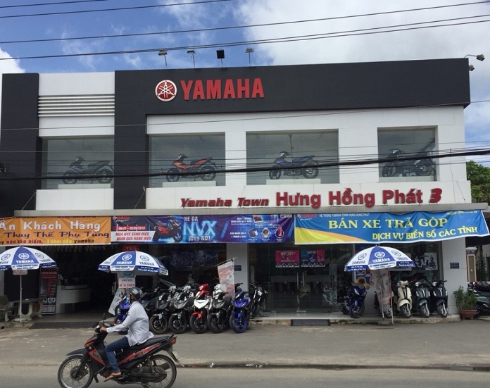Cửa hàng xe máy TPHCM Yamaha Town Minh Hồng Phát