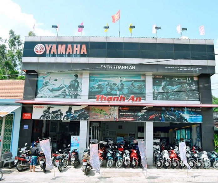 Cửa hàng xe máy TPHCM Yamaha Town Thạnh An