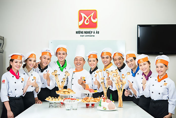 Trường Hướng nghiệp Á Âu - Dạy nấu ăn chuyên nghiệp ở TPHCM | Image: Trường Hướng nghiệp Á Âu 