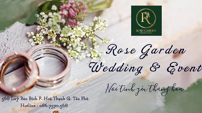 Rose Garden - Nhà hàng tiệc cưới ở TPHCM | Image: Rose Garden 