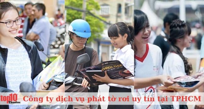 Top 12 dịch vụ phát tờ rơi tại TPHCM chất lượng, gía rẻ