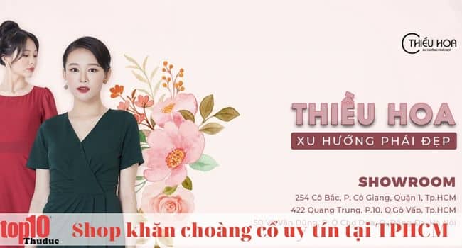 Khăn choàng thượng hạng Thiều Hoa