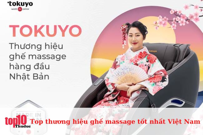 Thương hiệu ghế massage Tokuyo