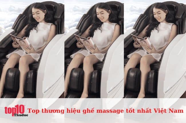 Các thương hiệu ghế massage tốt nhất Việt Nam