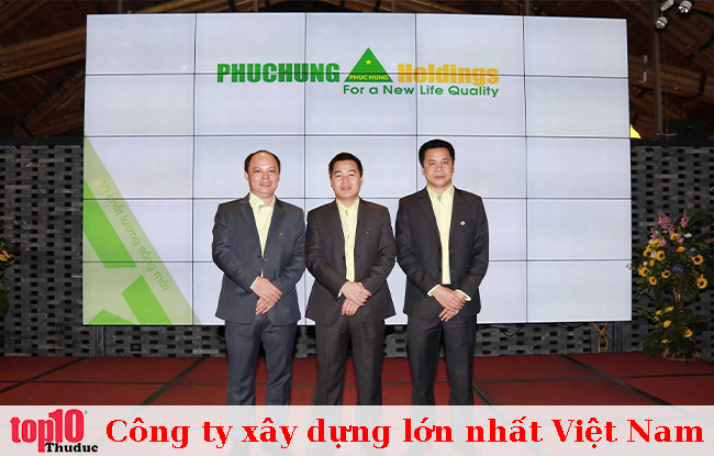 công ty xây dựng lớn nhất Việt Nam phục hưng holding