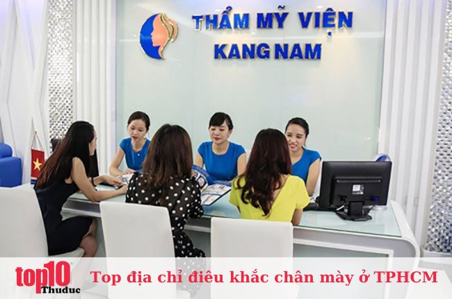 Bệnh viện thẩm mỹ Kangnam Hàn Quốc - Bệnh viện điêu khắc chân mày an toàn Tphcm