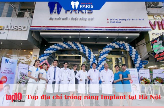 Nha khoa Paris - Nha khoa cấy ghép răng implant ở Hà Nội