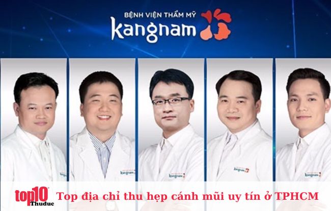Bệnh viện thẩm mỹ Kangnam - địa chỉ thu gọn cánh mũi ở TPHCM đẹp, uy tín 