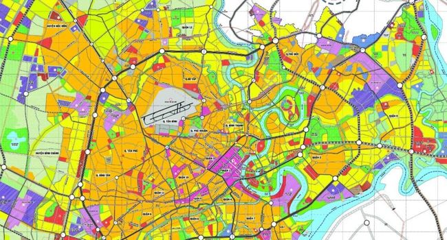 Bản đồ giao thông thành phố Thủ Đức