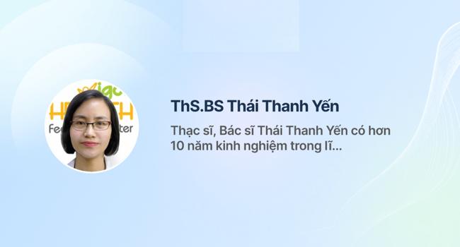 Bác sĩ chuyên khoa da liễu giỏi ở TPHCM | Nguồn: Thạc sĩ, Bác sĩ Thái Thanh Yến