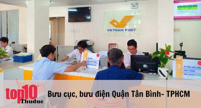 Danh sách các bưu cục, bưu điện quận Tân Bình – TPHCM