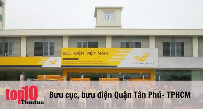 Danh sách các bưu cục, bưu điện quận Tân Phú – TPHCM