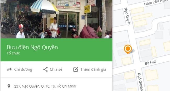 Bưu điện tại quận 10 - Bưu điện Ngô Quyền