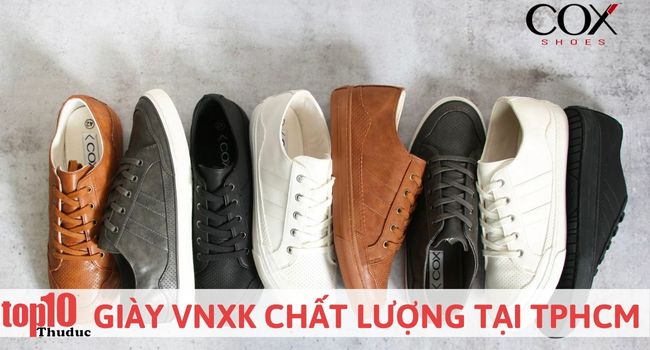 Thương hiệu giày, dép VNXK chất lượng tại TPHCM| Nguồn ảnh: 