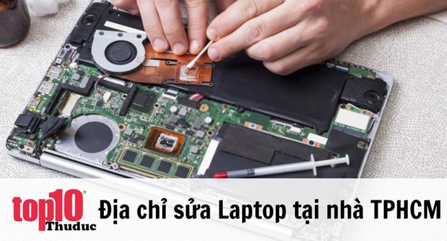 Dịch vụ sửa chữa laptop tận nơi tại TPHCM | Nguồn: Chuyên viên IT