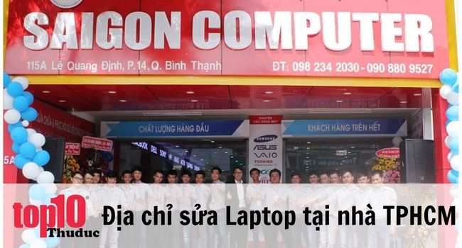 Sửa laptop tại nhà giá rẻ tại TPHCM | Nguồn: Saigon Computer