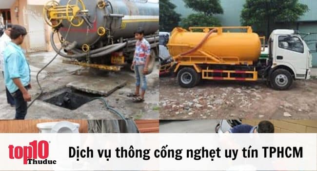 Dịch vụ thông tắc cống uy tín ở Sài Gòn | Nguồn: Thông cống nghẹt Hoàng Minh