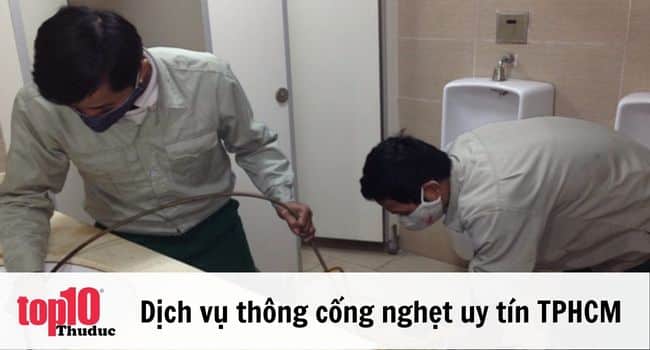 Thông cống nghẹt giá rẻ ở TPHCM | Nguồn: Thông cống nghẹt Minh Đức