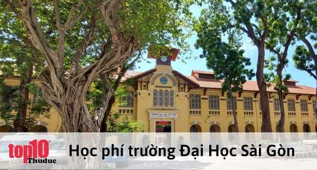 Chính sách hỗ trợ mức học phí của trường Đại học Sài Gòn | Nguồn: Internet