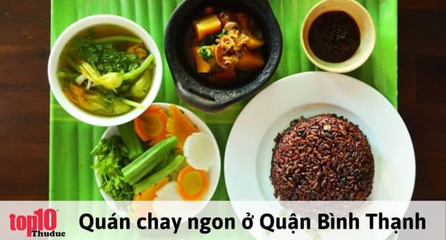 Quán chay ngon và nổi tiếng ở quận Bình Thạnh | Nguồn: Quán Lứt Khai Minh