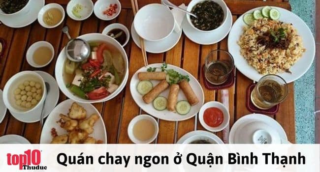 Địa chỉ quán chay tại quận Bình Thạnh | Nguồn: Quán chay Pháp Uyển