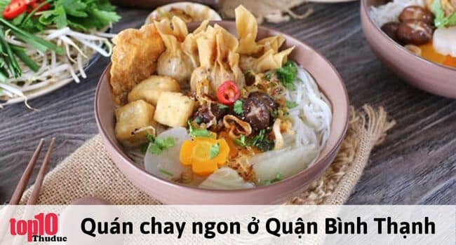 Quán hủ tiếu chay ngon tại Bình Thạnh | Nguồn: Hủ tiếu chay Sa Đéc