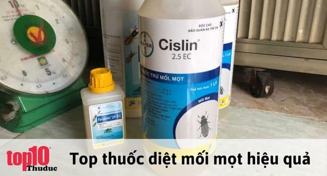 Thuốc diệt mối mọt Cislin 2.5 Ec hiệu quả | Nguồn: Internet