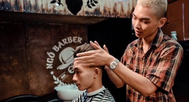 Các tiệm cắt tóc nam nổi tiếng tại TPHCM | Nguồn: NGỐ barbershop