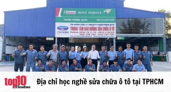 Địa chỉ học sửa chữa ô tô tại TPHCM | Nguồn: Thanh Phong Auto