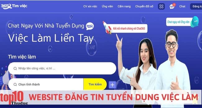 Trang web tìm việc uy tín, chất lượng tại TPHCM| Nguồn ảnh: