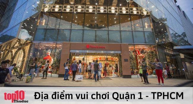 Takashimaya là trung tâm mua sắm nổi tiếng tại Quận 1 | Nguồn: Internet